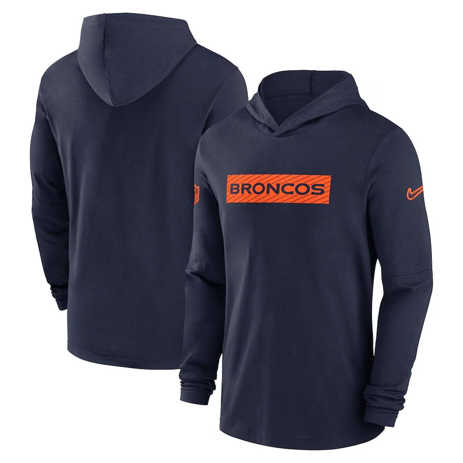 Men Denver Broncos style #4 2024 Nike NFL Hoodie